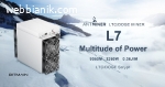 Bitmain Antminer L7 9500MH/s мощный crypto майнер